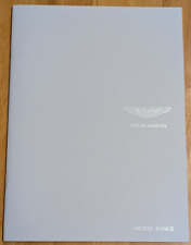 Folheto Aston Martin 2010 Range Prospekt inc, One-77, DBS, V12 Vantage, Rapide comprar usado  Enviando para Brazil