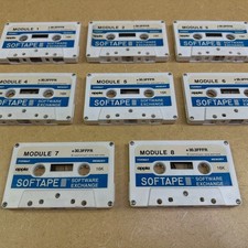 OPORTUNIDADE ÚNICA Softape 1978 _ Coleção Completa 8 fitas para Apple II 16K RARO comprar usado  Enviando para Brazil