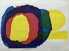 Vtg abstract silkscreen for sale  Belleville