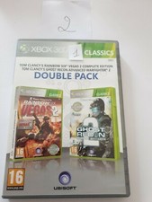 Tom Clancy's Double Pack - Rainbow Vegas 2 & Ghost Recon 2 - Microsoft Xbox 360 comprar usado  Enviando para Brazil