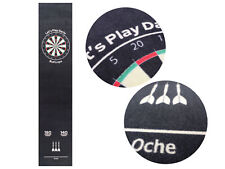 Dartteppich schwarz 50x250cm gebraucht kaufen  Emsdetten