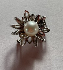 Petite broche florale d'occasion  Morschwiller-le-Bas