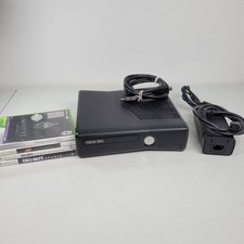Usado, Console Xbox 360 Slim preto fosco modelo S 1439 testado e funcionando  comprar usado  Enviando para Brazil