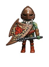 Playmobil  Troll Oger Ork Mittelalter mit Schild Helm Waffe comprar usado  Enviando para Brazil