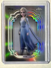 2024 Topps cromo Disney plata refractor Elsa Frozen #153 SP segunda mano  Embacar hacia Argentina