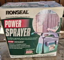 Ronseal power sprayer for sale  COVENTRY