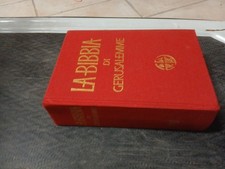 Libro bibbia gerusalemme usato  Napoli