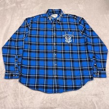 Camisa masculina Harry Potter Ravenclaw 2XL azul xadrez botão manga longa flanela comprar usado  Enviando para Brazil