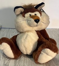 Antigo 24K urso polar de pelúcia marrom branco bicho de pelúcia efeitos especiais 1990, usado comprar usado  Enviando para Brazil