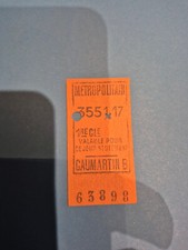 Ancien ticket métro d'occasion  Torcy