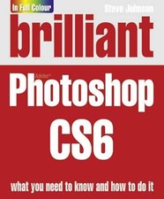 Brilliant Photoshop CS6, Johnson, Mr Steve, Used; Very Good Book, usado comprar usado  Enviando para Brazil