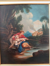 Ancien tableau xixème d'occasion  Vannes