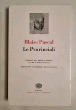 Blaise pascal provinciali usato  Bergamo