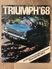 Vintage triumph car for sale  SANDHURST