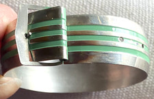 Deco buckle bracelet for sale  Leominster
