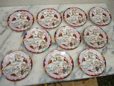 Assiettes dessert porcelaine d'occasion  Couhé