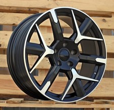 Roues argentées noires d'occasion  Expédié en France