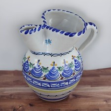 Jarra Ceramica Popular TALAVERA DE LA REINA Pintada a mano Artesania Castellana comprar usado  Enviando para Brazil