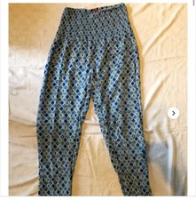 Pantalone donna azzurro usato  Cava de Tirreni