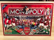 Monopoly arsenal football for sale  DONCASTER