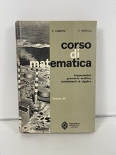 Corso matematica iii usato  Roma