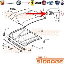 Capô de motor Fiat Uno Turbo R/89 dobradiça direita novo original 7635241 comprar usado  Enviando para Brazil
