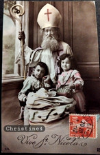 Christine carte postale d'occasion  Saint-Dié-des-Vosges