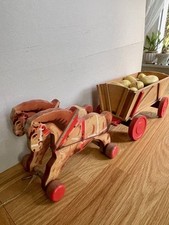 Kinderspielzeug holz vintage gebraucht kaufen  Eichwalde