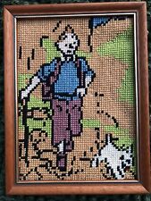 Canevas tintin vintage d'occasion  Le Blanc