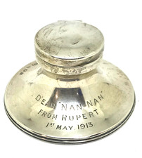 silver inkwell for sale silver inkwell for sale EXETER