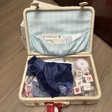 Roupas e acessórios vintage para mala cesta de vime American Girl Bitty Baby, usado comprar usado Roupas e acessórios vintage para mala cesta de vime American Girl Bitty Baby, usado comprar usado  Enviando para Brazil