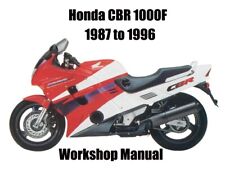 MANUAL DE OFICINA HONDA CBR 1000F 1987 a 1996 - Arquivos PDF comprar usado  Enviando para Brazil