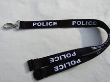 Police black lanyard for sale  WESTON-SUPER-MARE