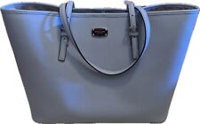 Bolsa tote Michael Kors jet set grande couro azul celeste nova sem etiquetas - Org $348 comprar usado  Enviando para Brazil