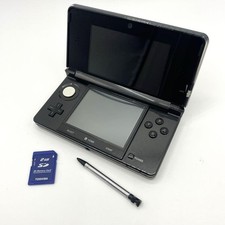 Sistema portátil Nintendo 3DS 2GB console preto cosmo com cartão SD usado testado comprar usado  Enviando para Brazil