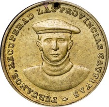 - PERU - PERUANOS, RECUPERAD LAS PROVINCIAS CAUTIVAS - Medalha de Bronze. 23 mm c1900 comprar usado  Enviando para Brazil