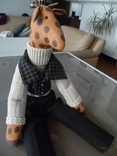 Antique handmade giraffe d'occasion  Expédié en Belgium