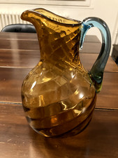 Pichet verre soufflé d'occasion  Beauchamp