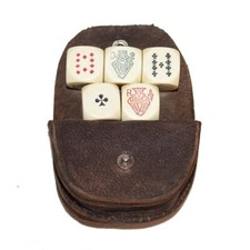 Antique poker dice d'occasion  Expédié en Belgium