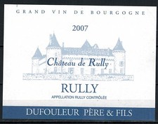Burgundy wine label d'occasion  Expédié en Belgium