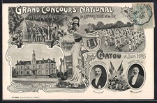 Cpa chatou grand d'occasion  Expédié en France