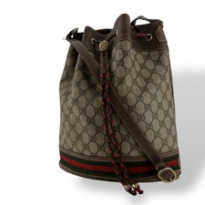 Bolsa de ombro Gucci vintage com cordão GG Supreme Sherry Line usada comprar usado  Enviando para Brazil