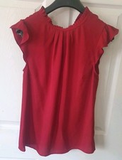 Oasis red blouse for sale  GLOUCESTER