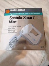 Antigo 1990 Black & Decker Spatula Smart 5 velocidades mixer manual resistente M175  comprar usado  Enviando para Brazil