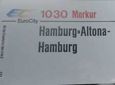 Zuglaufschild merkur beidseiti gebraucht kaufen  Stuttgart