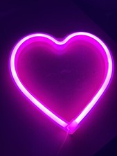 Pink heart neon for sale  Plain City