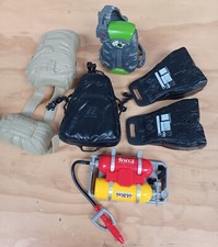 Lote sortido Max Steel G.I. Mochilas Joe diversos acessórios comprar usado  Enviando para Brazil