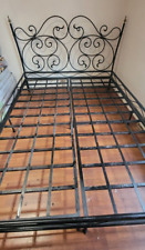 wrought iron bed kingsize for sale wrought iron bed kingsize for sale LONDON