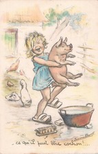 Postcard fantasy illustrated d'occasion  Expédié en Belgium