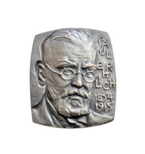 1971 Paul Ehrlich Médico Judeu Imunologia Medalha de Bronze 60 x 71 mm Assinado comprar usado 1971 Paul Ehrlich Médico Judeu Imunologia Medalha de Bronze 60 x 71 mm Assinado comprar usado  Enviando para Brazil